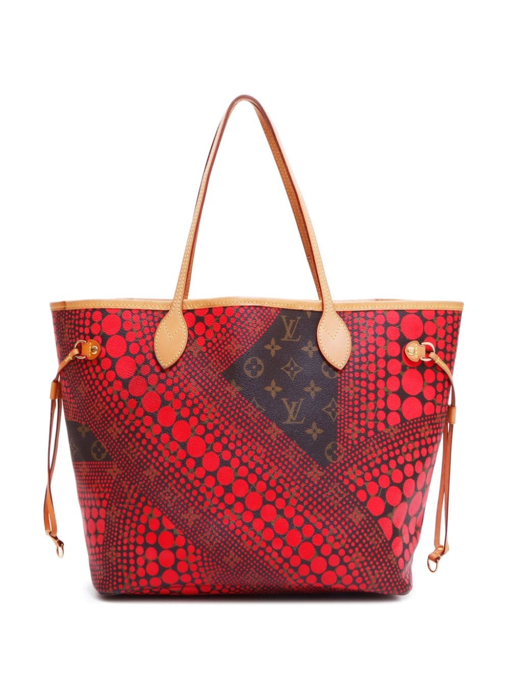 Louis Vuitton Pre-Owned x Yayoi Kusama Neverfull MM tote bag - Red von Louis Vuitton Pre-Owned