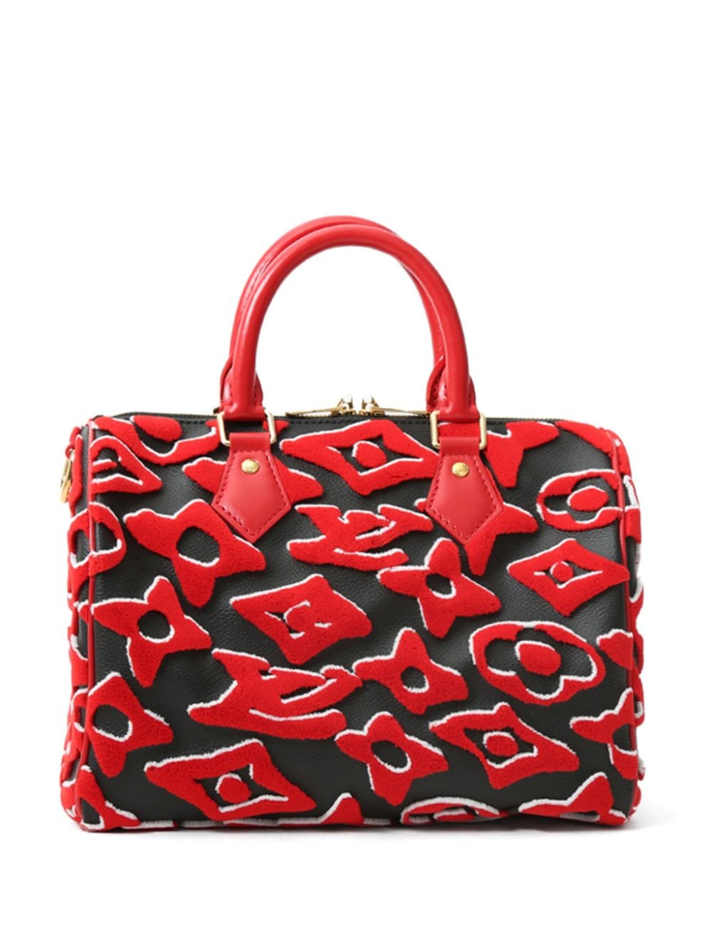 Louis Vuitton Pre-Owned x Urs Fischer Speedy handbag - Red von Louis Vuitton Pre-Owned
