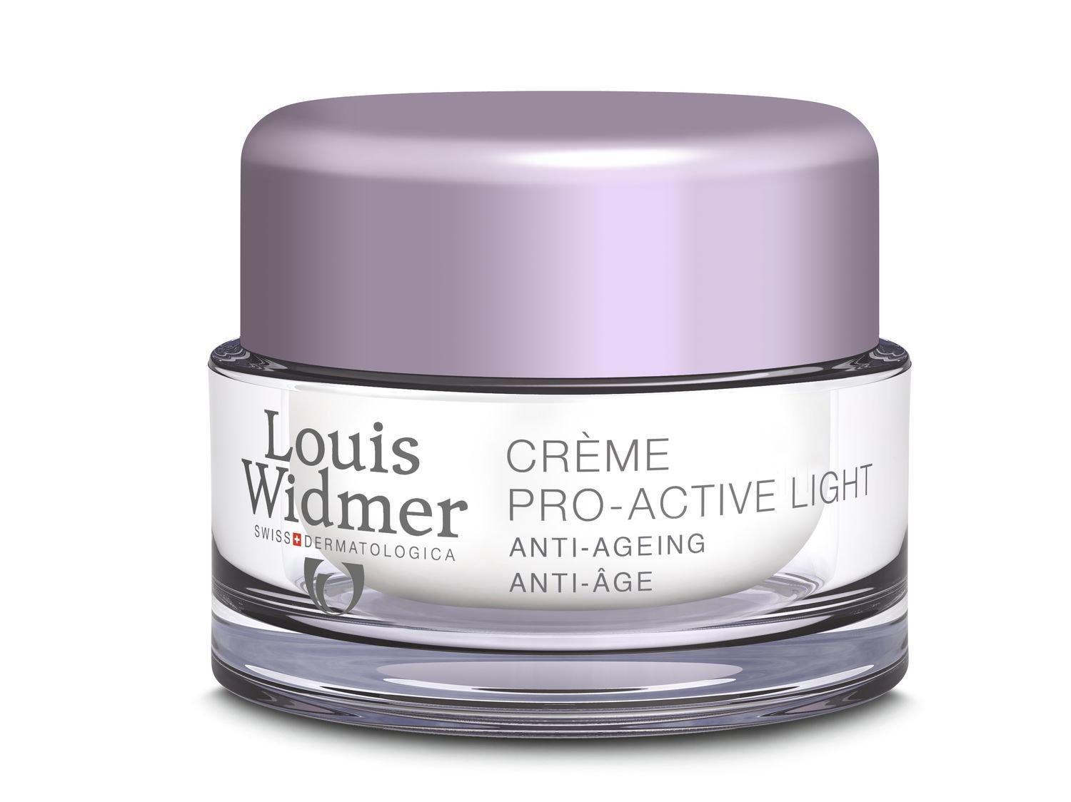 Creme Pro-active Light Parfümiert Damen  50ml von Louis Widmer