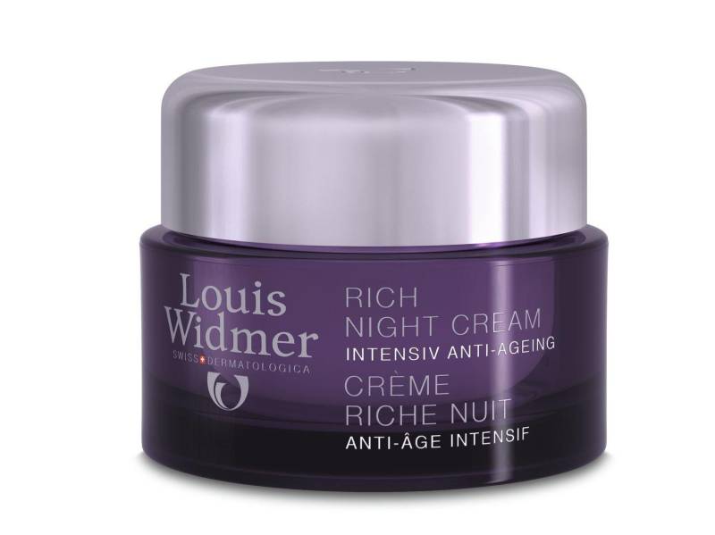 Rich Night Cream Unparfümiert Damen  50ml von Louis Widmer