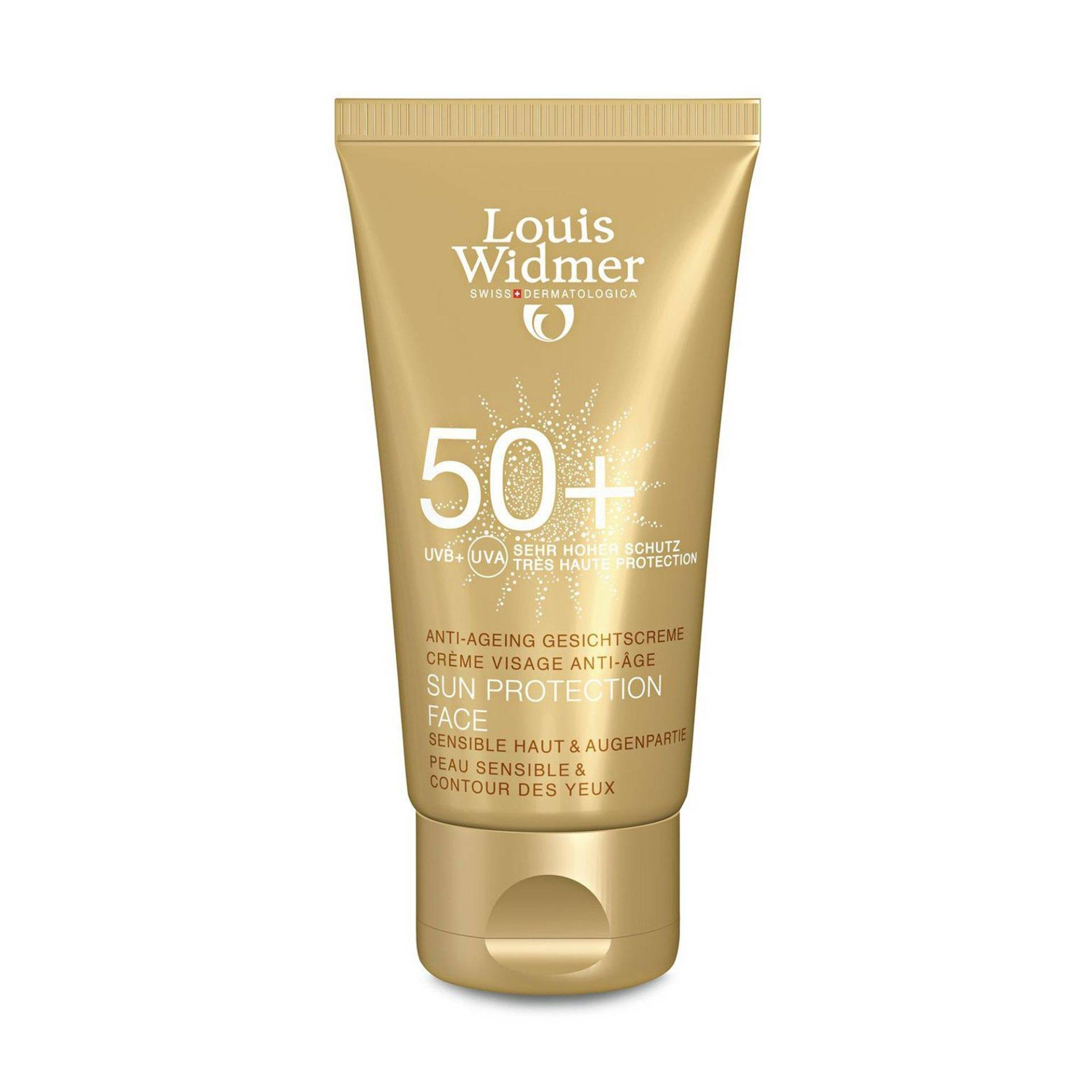 Sun Protection Face 50+ Parfümiert Damen  50ml von Louis Widmer