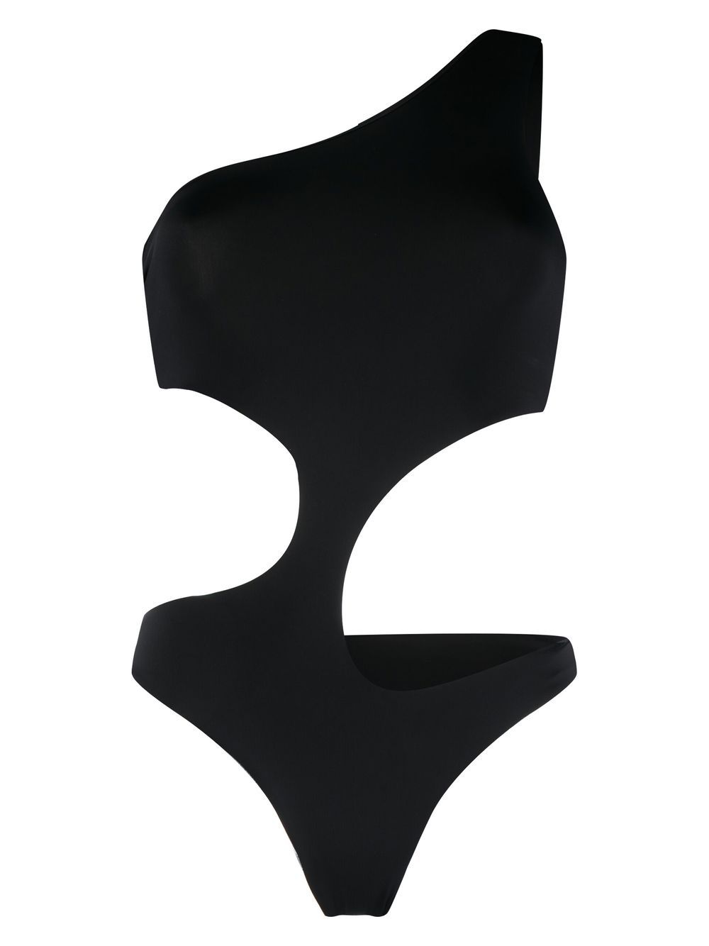 Louisa Ballou Curve one-piece swimsuit - Black von Louisa Ballou