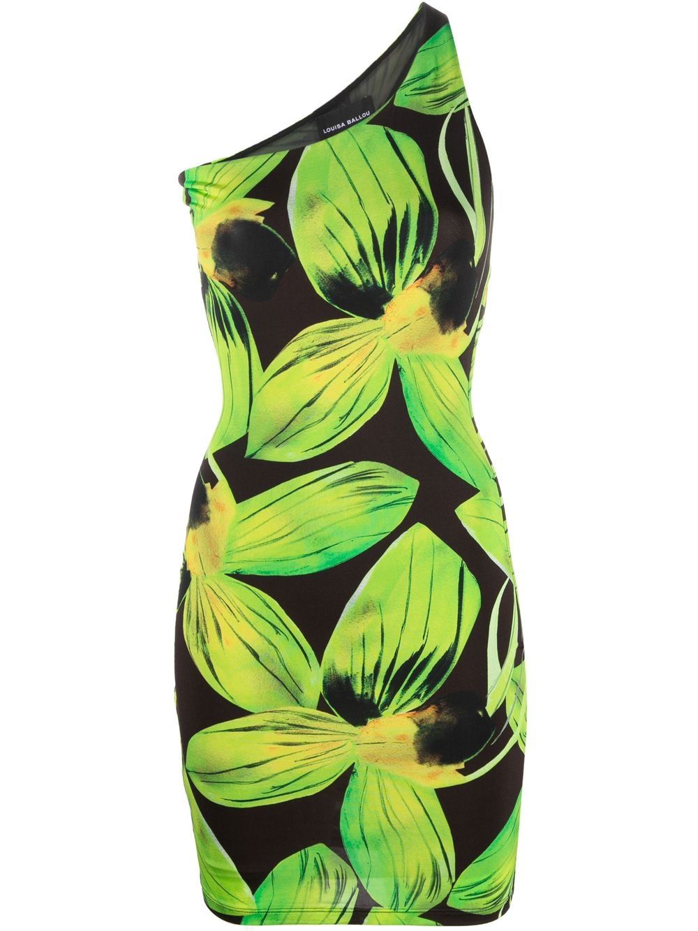 Louisa Ballou Heatwave plunge dress - Green von Louisa Ballou