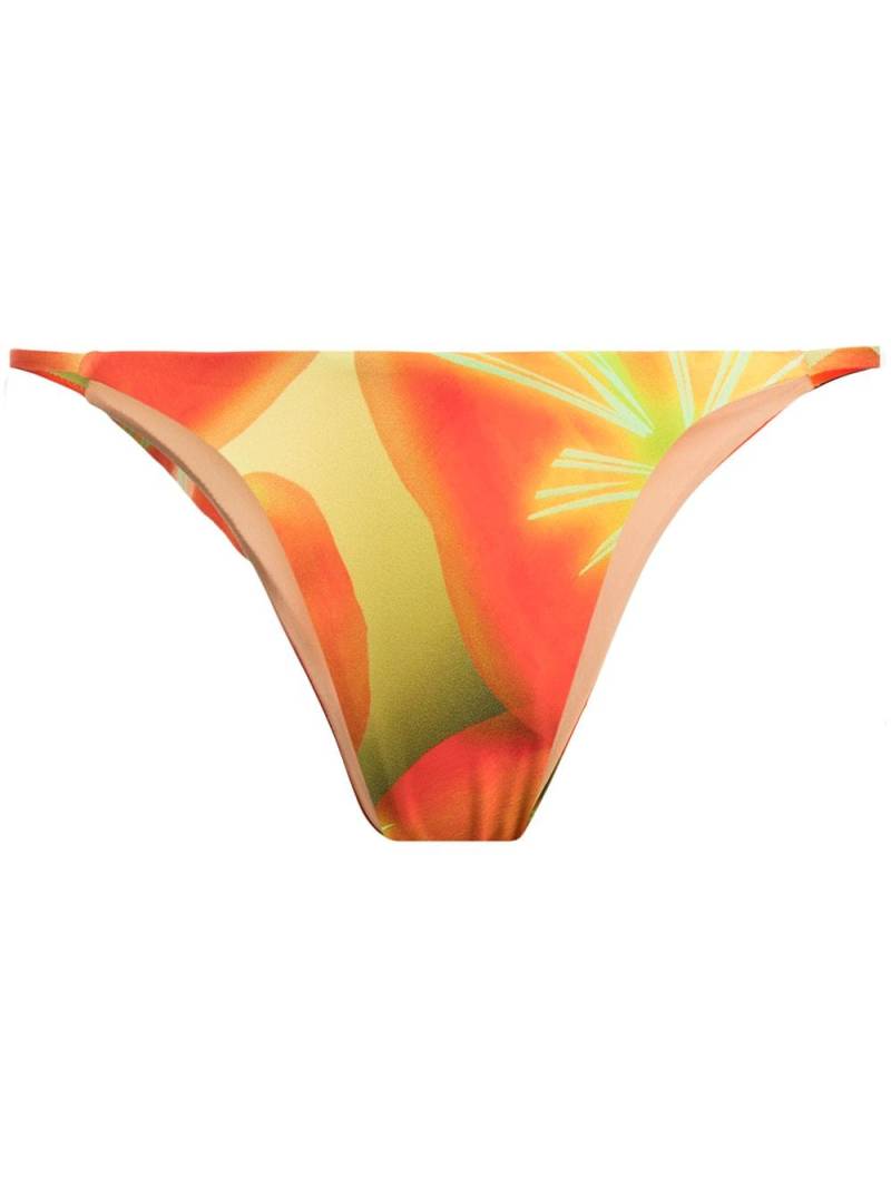 Louisa Ballou Mini Ring bikini bottoms - Orange von Louisa Ballou