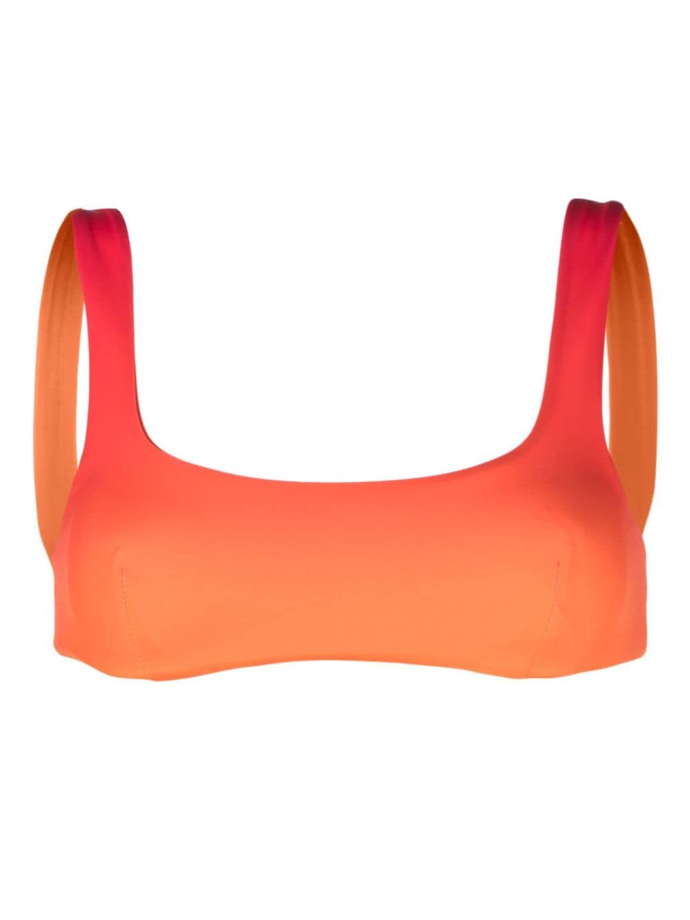 Louisa Ballou Scoop bikini top - Orange von Louisa Ballou