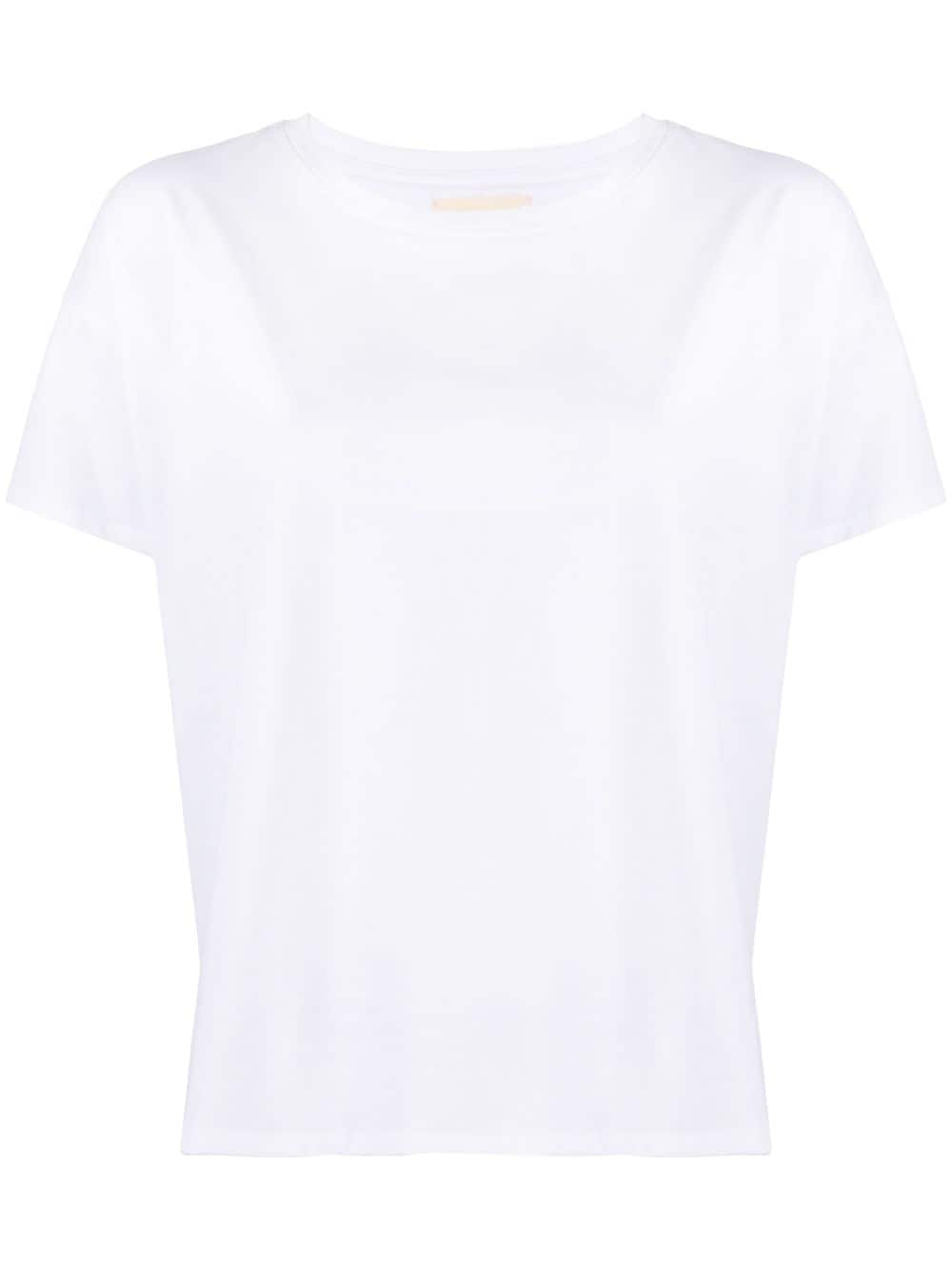 Loulou Studio oversized cotton T-shirt - White von Loulou Studio