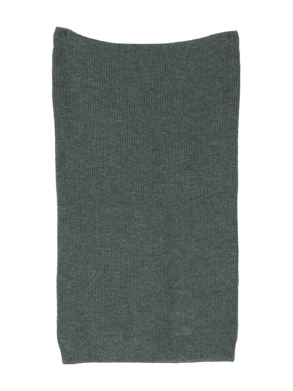 Loulou Studio ribbed-knit cashmere scarf - Grey von Loulou Studio