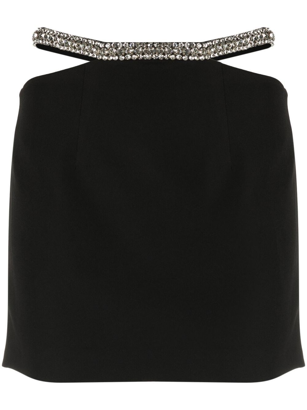 Loulou Malia crystal-trim miniskirt - Black von Loulou