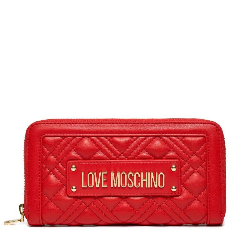 Große Damen Geldbörse LOVE MOSCHINO JC5600PP0ILA0500 Rosso von Love Moschino