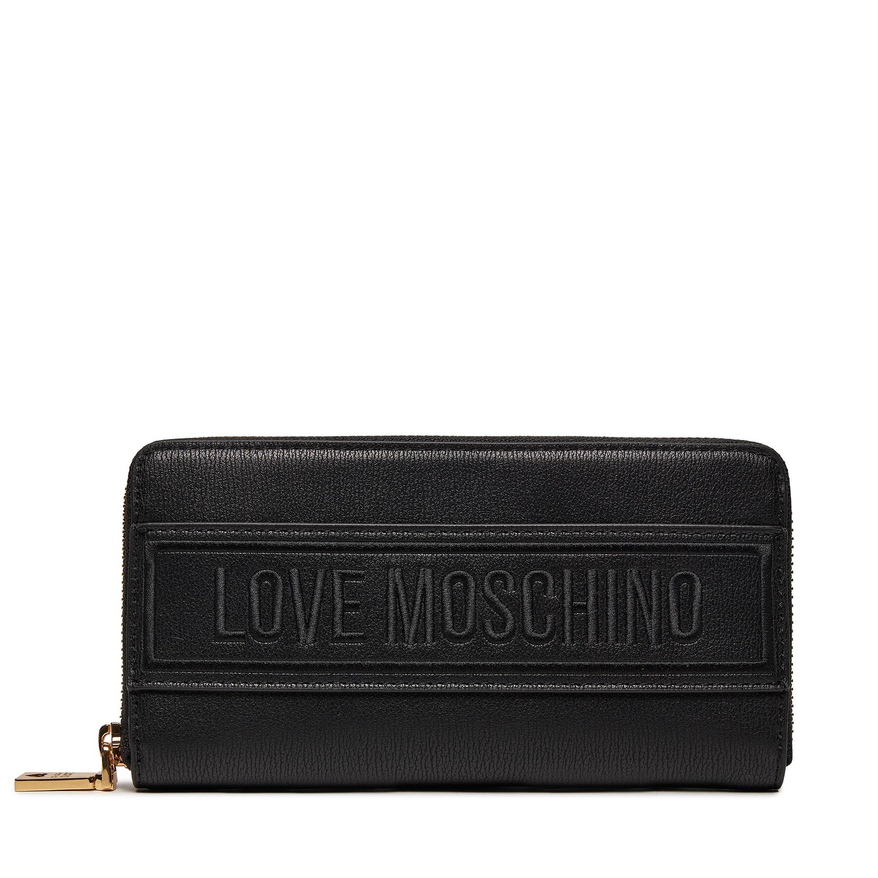 Große Damen Geldbörse LOVE MOSCHINO JC5640PP0IKG100A Nero von Love Moschino