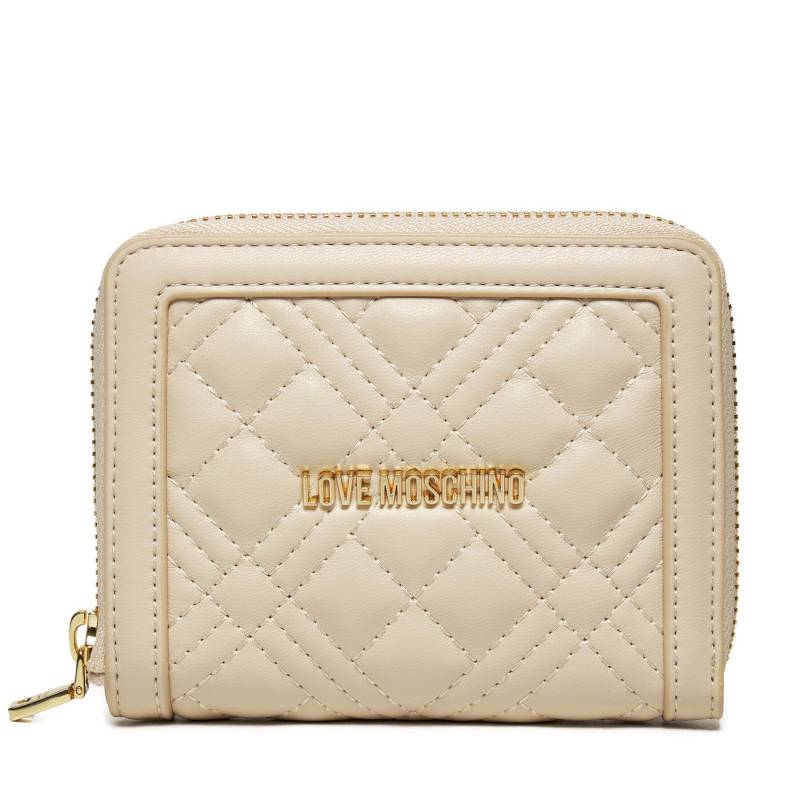 Große Damen Geldbörse LOVE MOSCHINO JC5710PP0ILA0110 Écru von Love Moschino