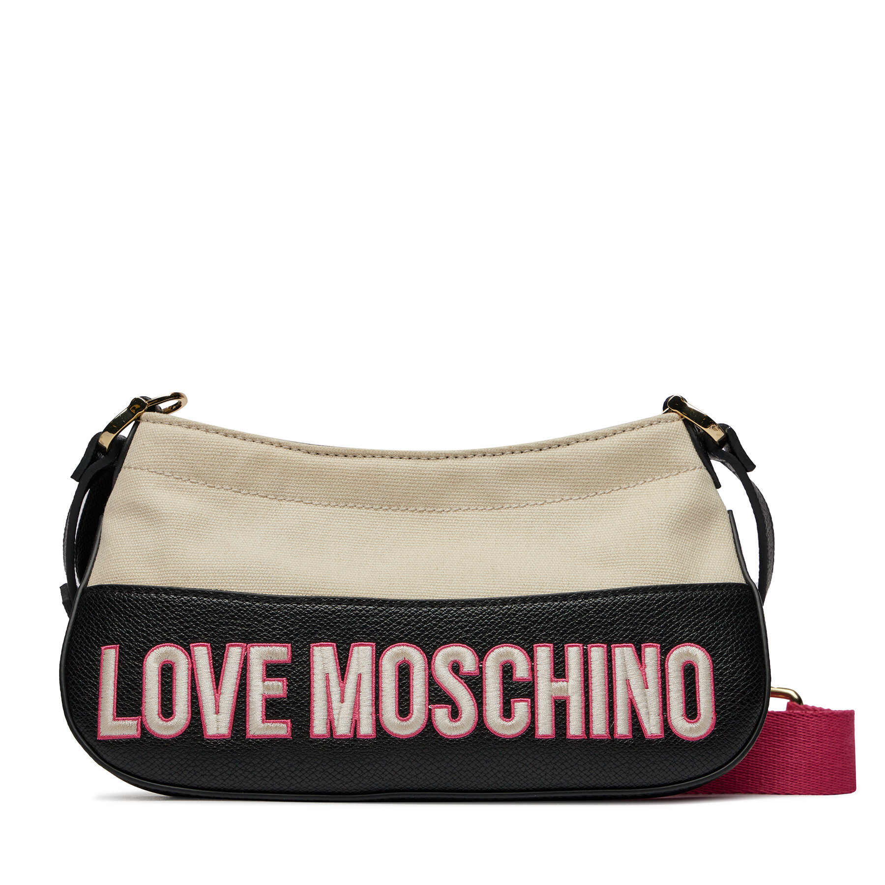 Handtasche LOVE MOSCHINO JC4037PP1ILF110B Natur/Nero/Fuxia von Love Moschino