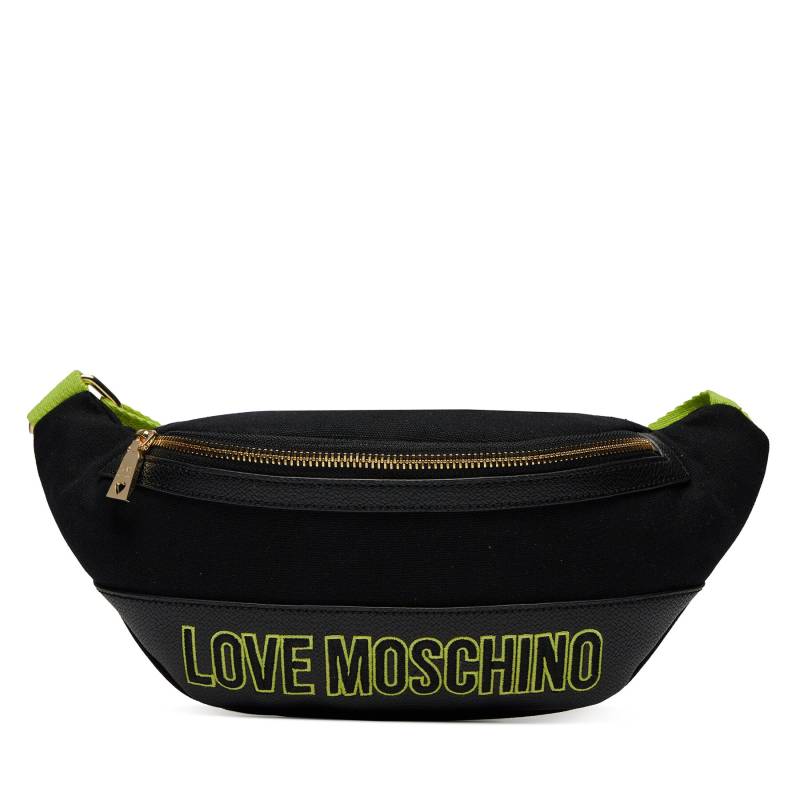 Handtasche LOVE MOSCHINO JC4040PP1ILF100A Nero/Nero/Lime von Love Moschino