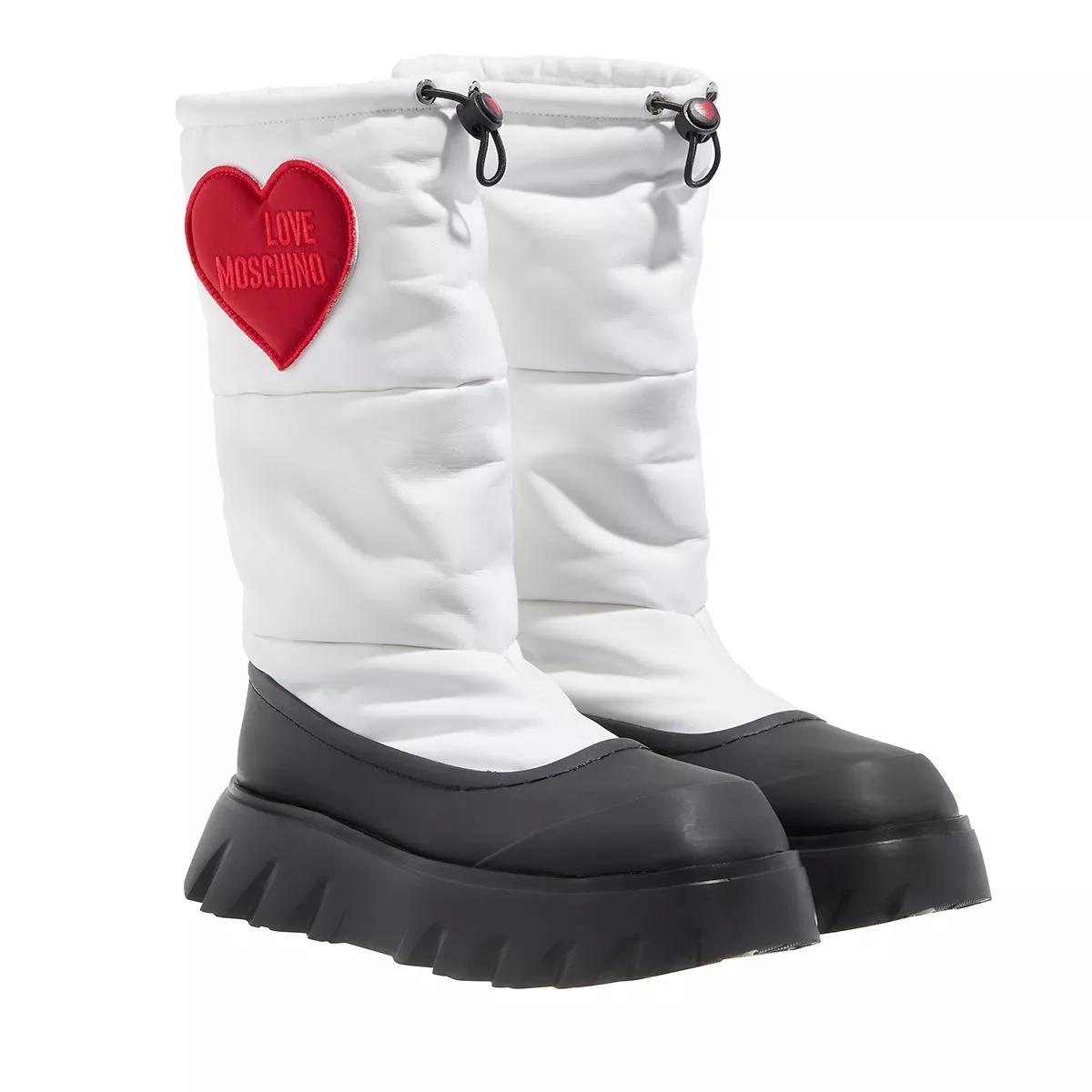 Love Moschino Boots & Stiefeletten - St.Ttod.Climb60 Nylon - Gr. 36 (EU) - in Weiß - für Damen von Love Moschino