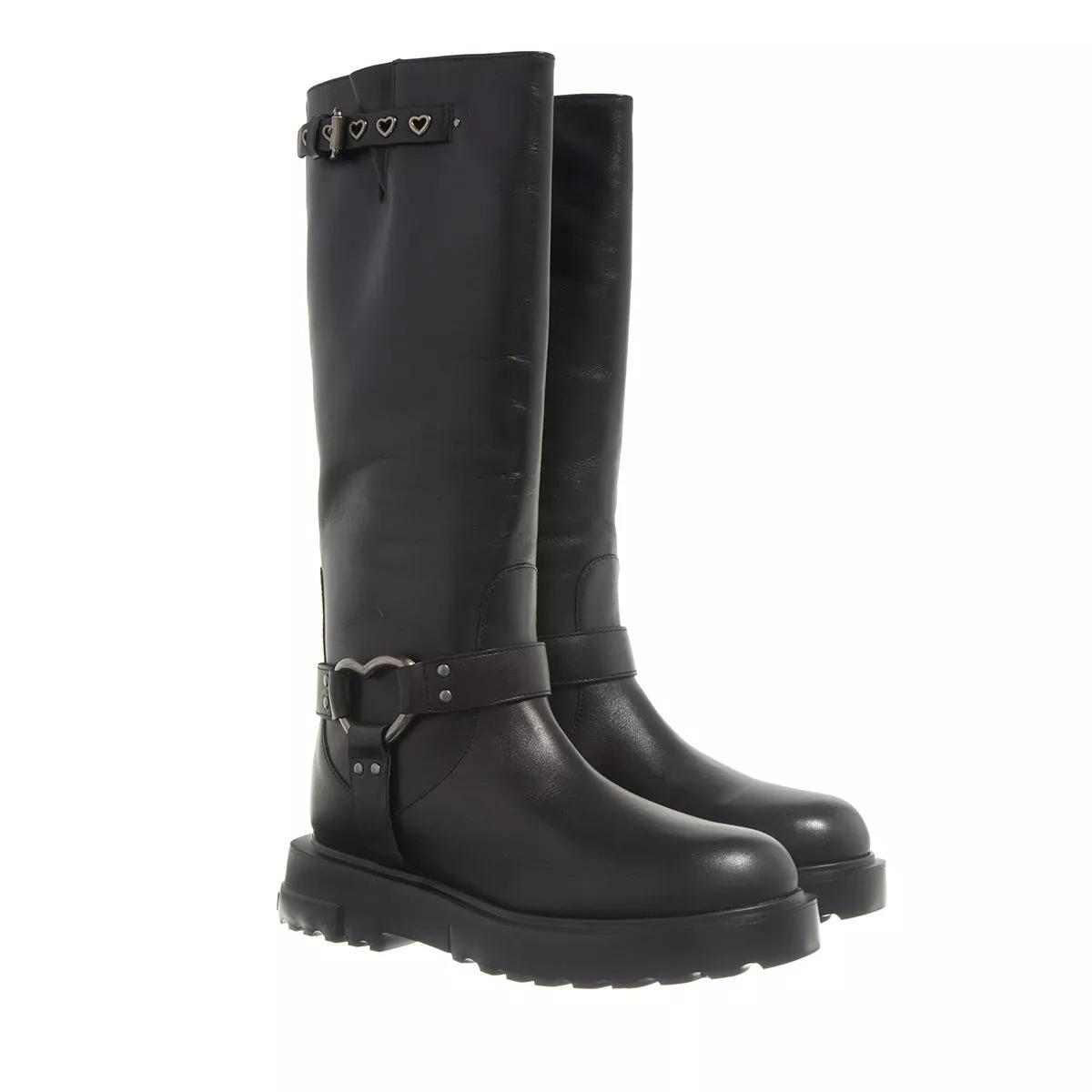 Love Moschino Boots & Stiefeletten - St.Ttod.Square40 Vit.Sport. - Gr. 38 (EU) - in Schwarz - für Damen von Love Moschino