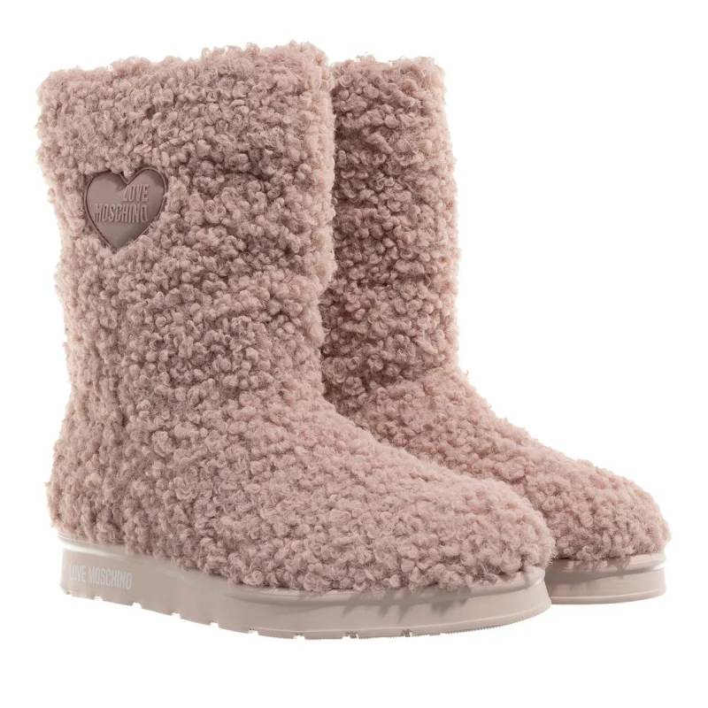 Love Moschino Boots & Stiefeletten - St.Ttod.Winter30 Curly Pl - Gr. 37 (EU) - in Rosa - für Damen von Love Moschino