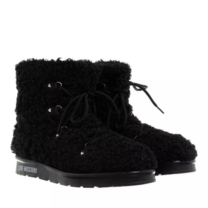 Love Moschino Boots & Stiefeletten - St.Ttod.Winter30 Curly Pl - Gr. 37 (EU) - in Schwarz - für Damen von Love Moschino