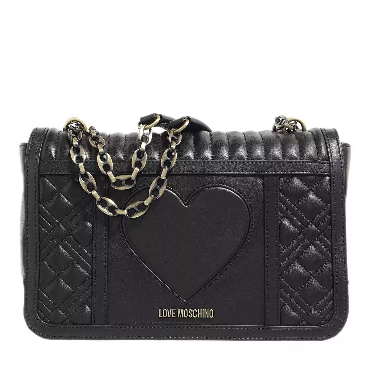 Love Moschino Umhängetasche - Borsa Soul Vit. - Gr. unisize - in Schwarz - für Damen von Love Moschino