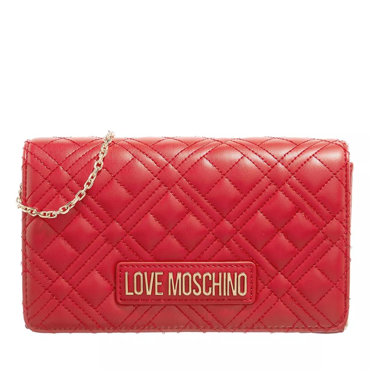 Love Moschino Handtasche - Borsa Smart Daily Bag Pu - Gr. unisize - in Rot - für Damen von Love Moschino