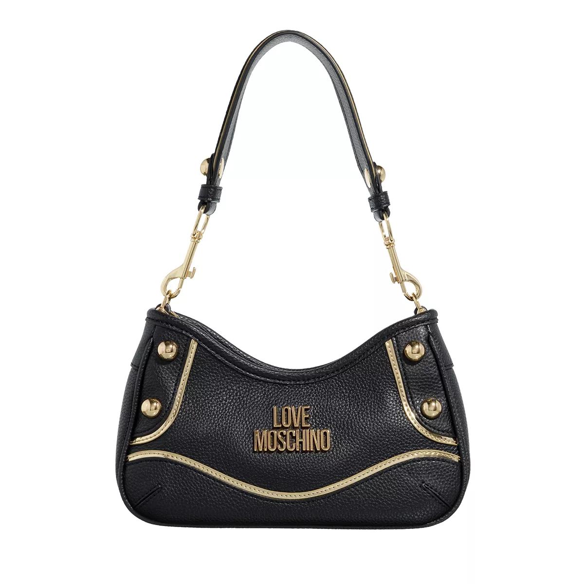 Love Moschino Handtasche - Rock'N Love - Gr. unisize - in Schwarz - für Damen von Love Moschino