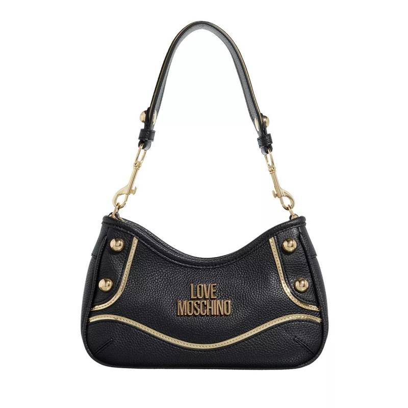 Love Moschino Handtasche - Rock'N Love - Gr. unisize - in Schwarz - für Damen von Love Moschino