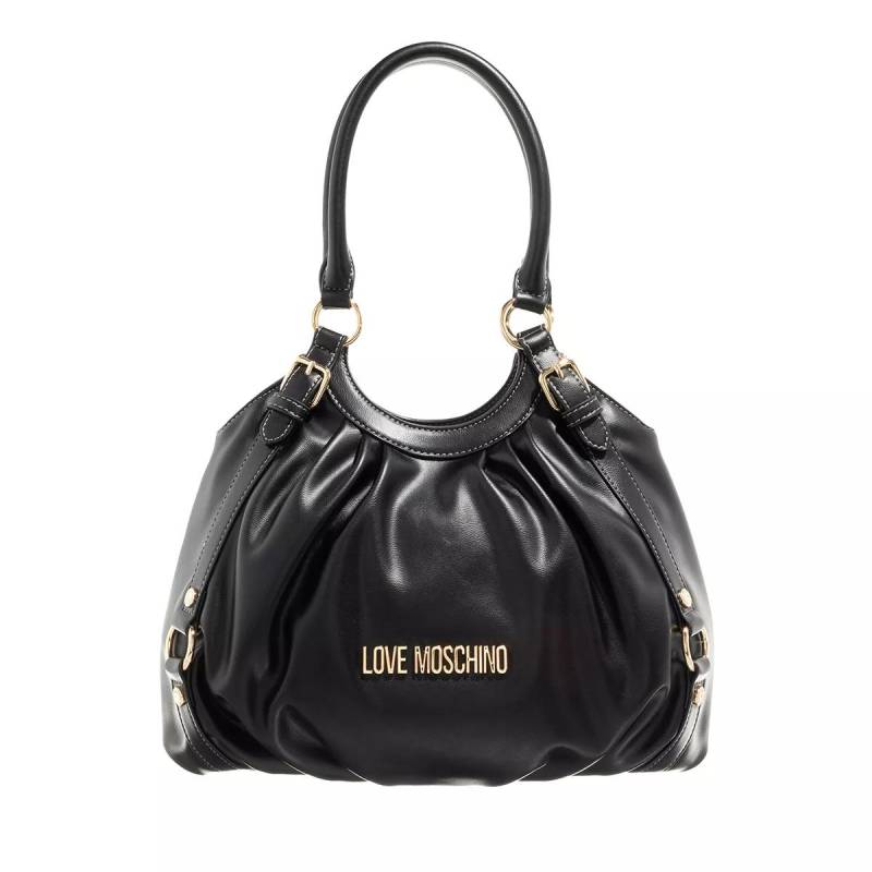 Love Moschino Henkeltasche - Belted - Gr. unisize - in Schwarz - für Damen von Love Moschino