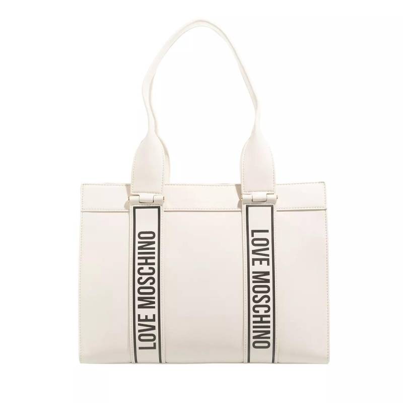 Love Moschino Henkeltasche - Billboard - Gr. unisize - in Beige - für Damen von Love Moschino