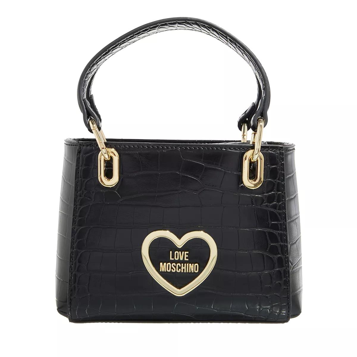 Love Moschino Henkeltasche - Hug - Gr. unisize - in Schwarz - für Damen von Love Moschino