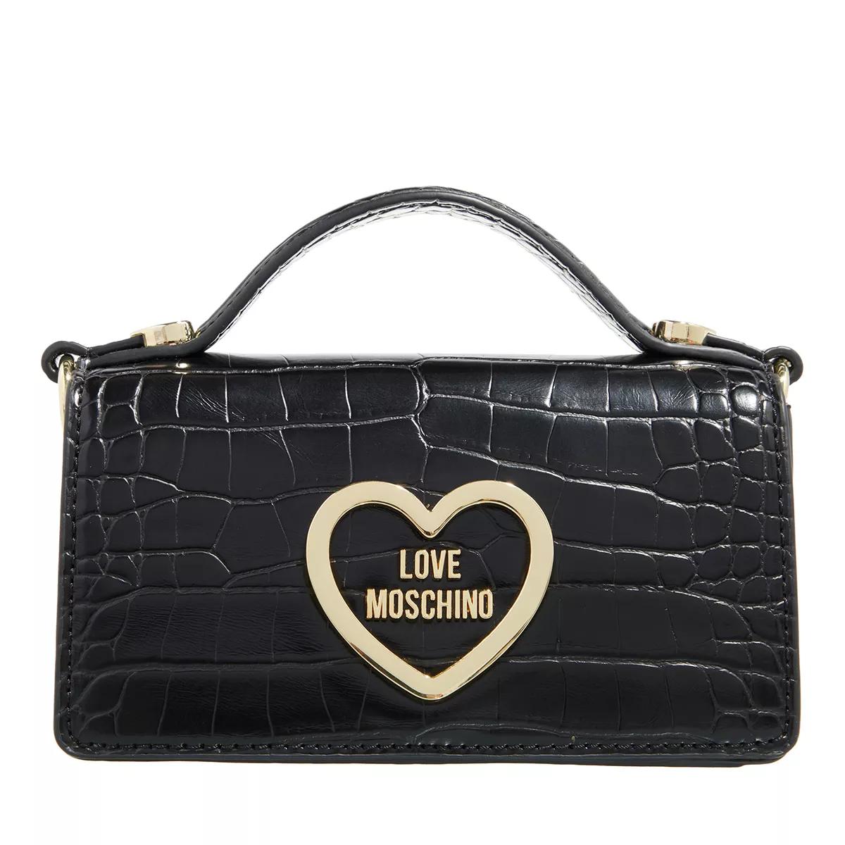 Love Moschino Henkeltasche - Hug - Gr. unisize - in Schwarz - für Damen von Love Moschino