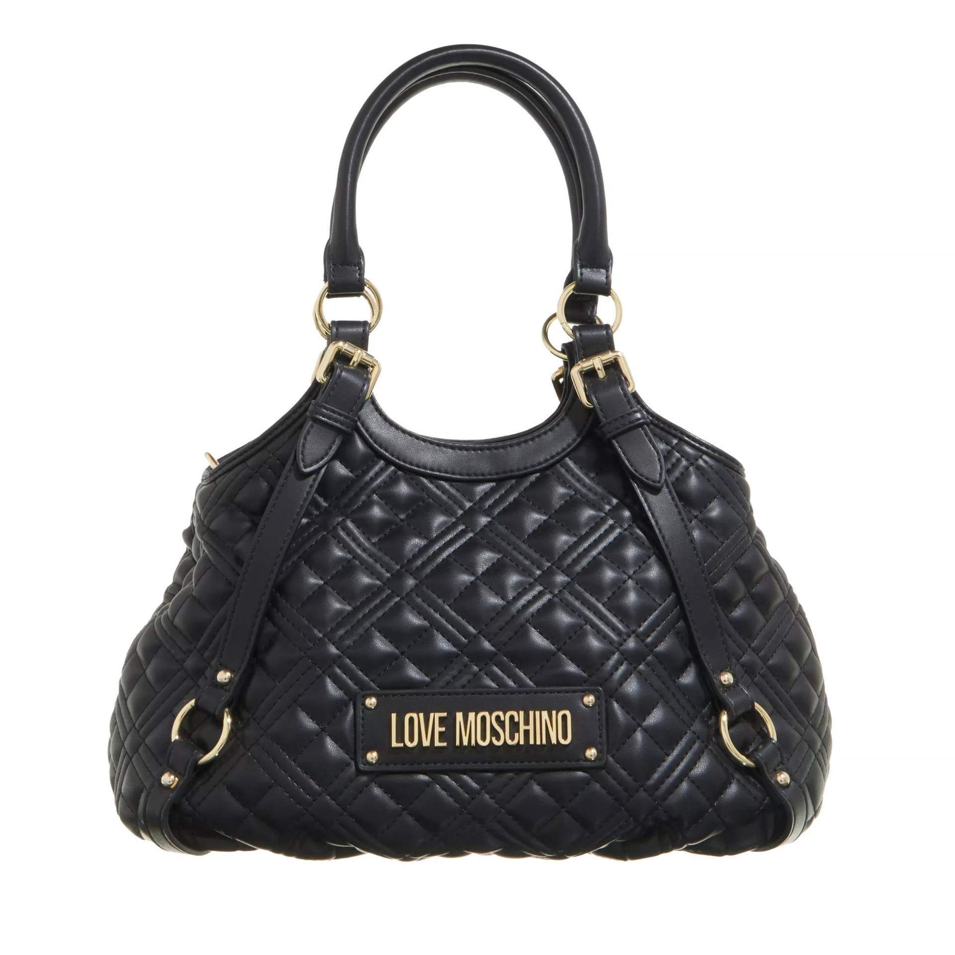 Love Moschino Henkeltasche - Quilted Bag - Gr. unisize - in Schwarz - für Damen von Love Moschino