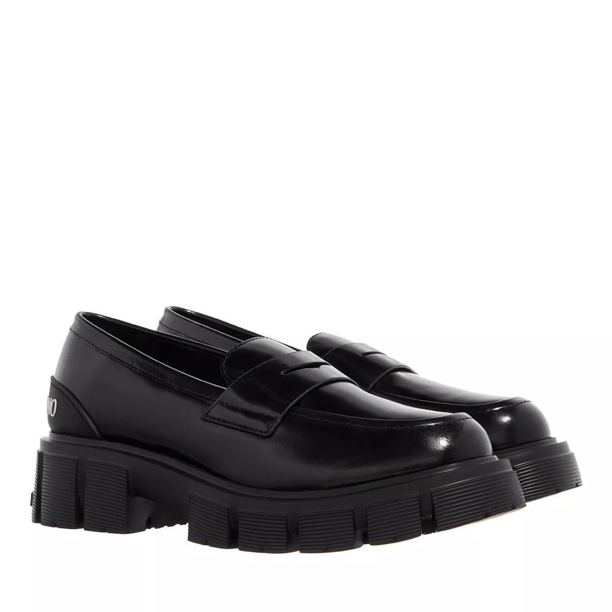 Love Moschino Loafers & Ballerinas - Winter Tassel - Gr. 39 (EU) - in Schwarz - für Damen von Love Moschino