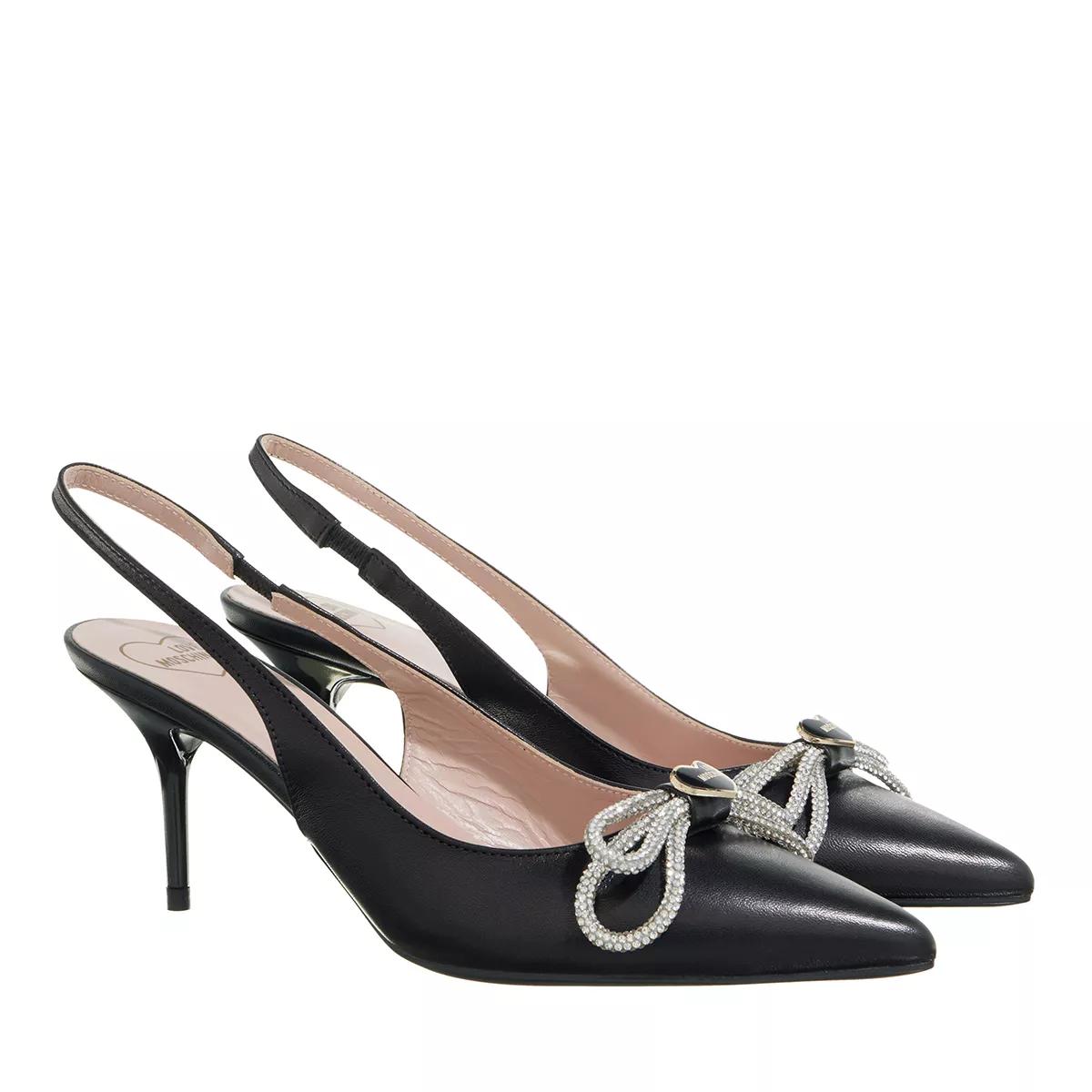 Love Moschino Pumps & High Heels - Love Moschino Bow - Gr. 38 (EU) - in Schwarz - für Damen von Love Moschino