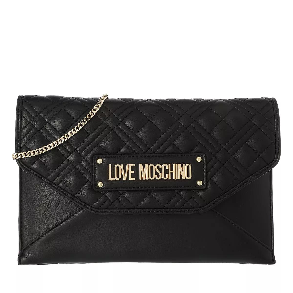 Love Moschino Henkeltasche - Borsa Quilted Pu - Gr. unisize - in Schwarz - für Damen von Love Moschino