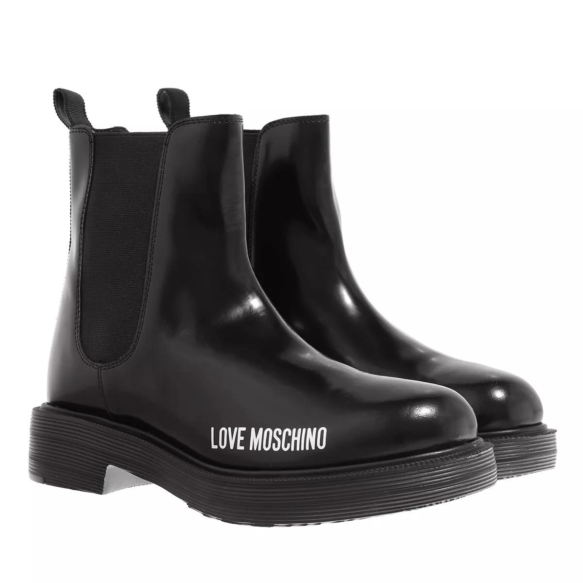 Love Moschino Boots & Stiefeletten - Sca.Nod.City40 Vit.Abrasivato - Gr. 36 (EU) - in Schwarz - für Damen von Love Moschino