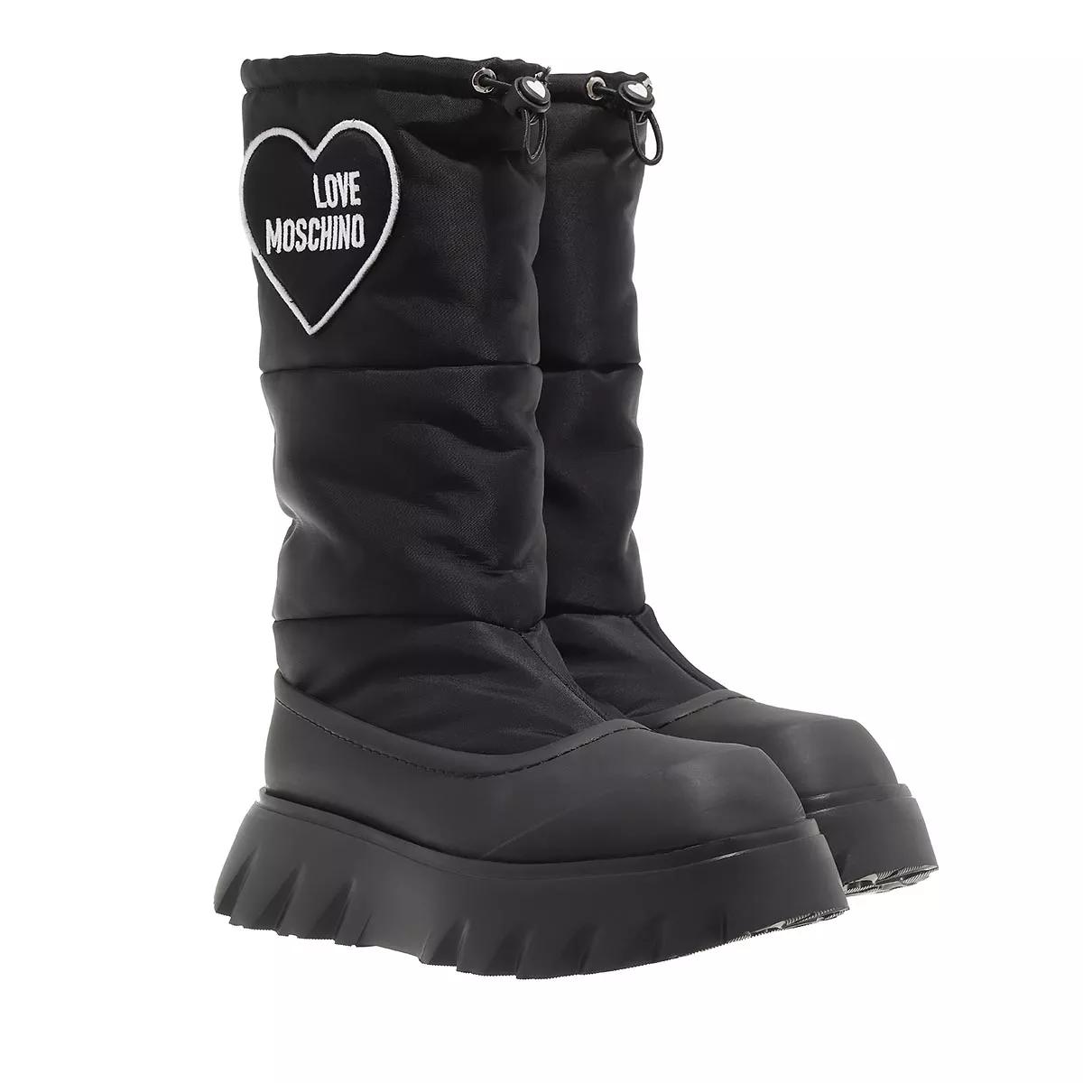 Love Moschino Boots & Stiefeletten - St.Ttod.Climb60 Nylon - Gr. 37 (EU) - in Schwarz - für Damen von Love Moschino
