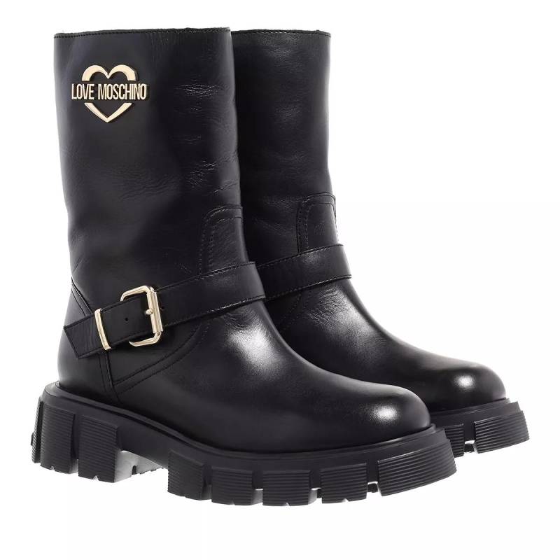 Love Moschino Boots & Stiefeletten - St.Ttod.Wtassel50 Vitello - Gr. 36 (EU) - in Schwarz - für Damen von Love Moschino