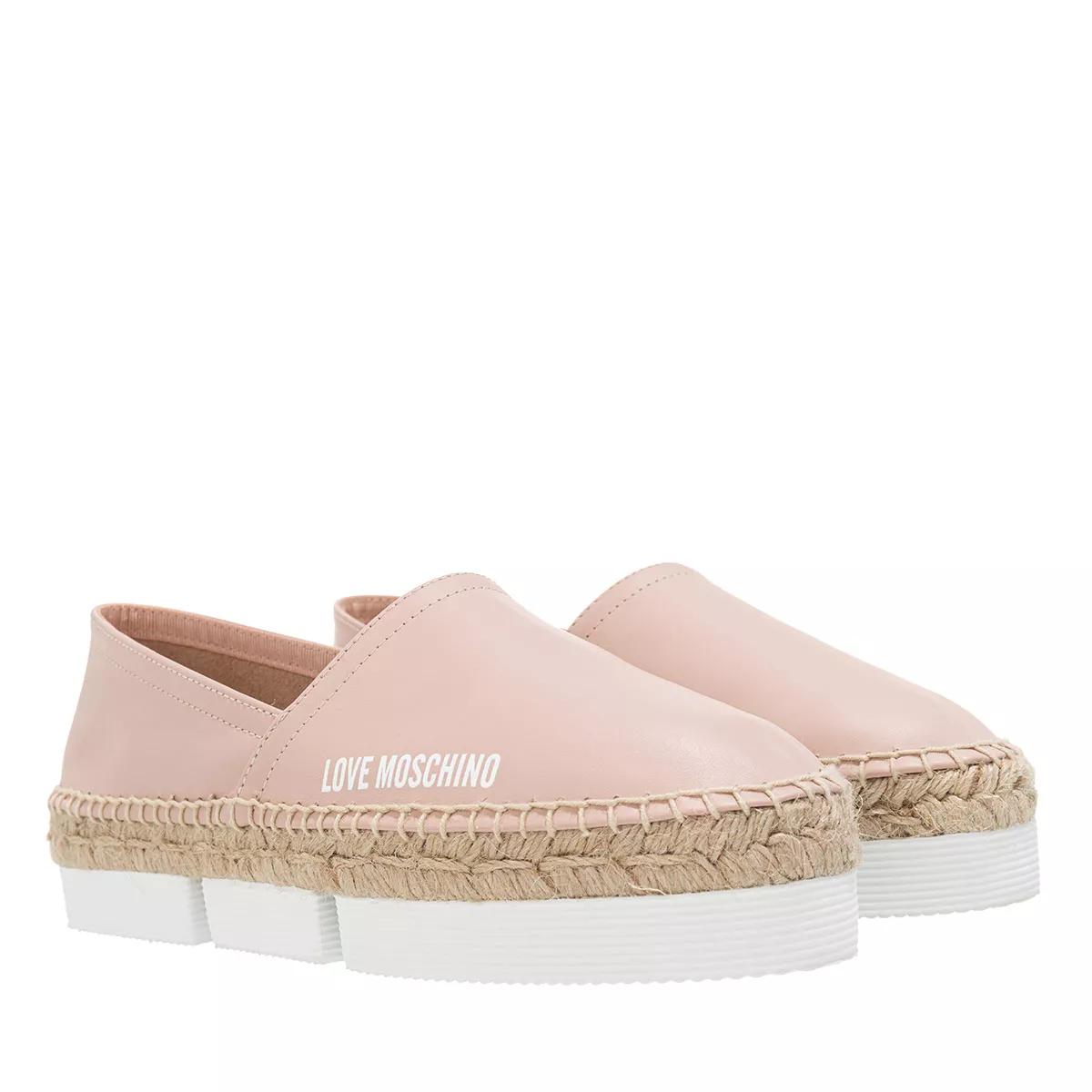 Love Moschino Espadrilles - Scarpad Espam35 Vitello - Gr. 37 (EU) - in Rosa - für Damen von Love Moschino