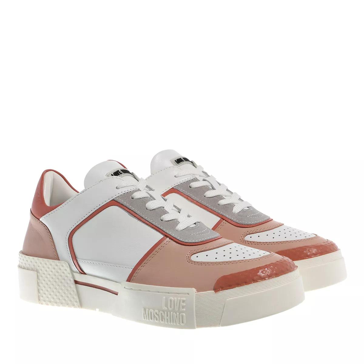 Love Moschino Sneakers - Sneakerd Text50 Mix - Gr. 37 (EU) - in Rosa - für Damen von Love Moschino