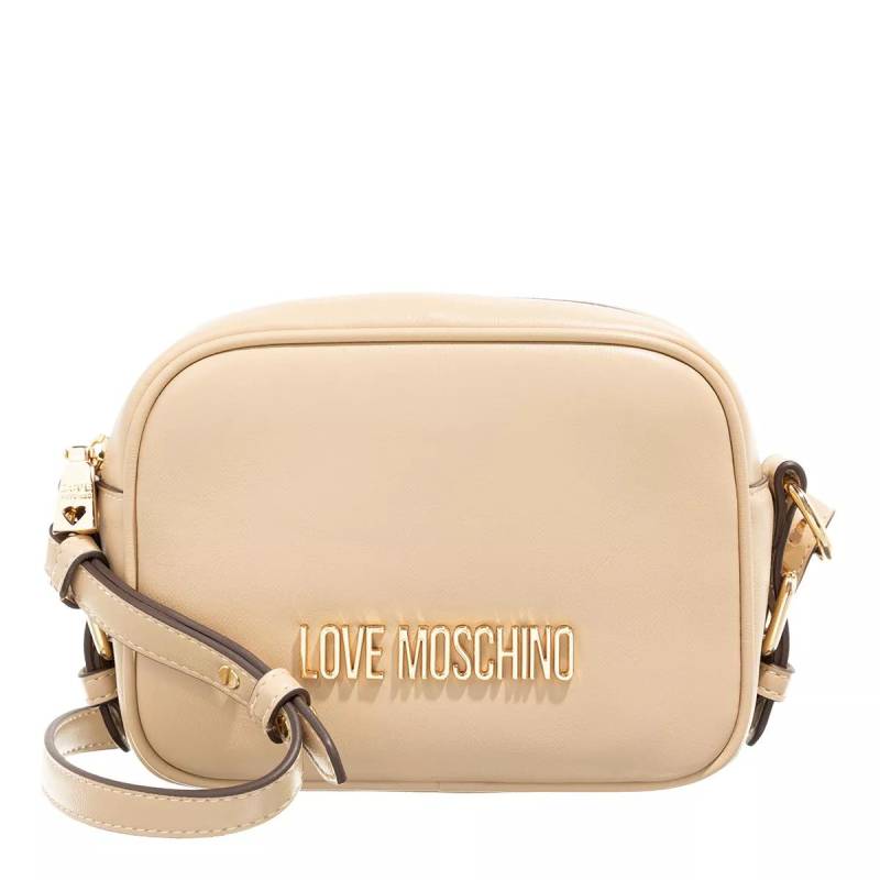 Love Moschino Umhängetasche - Belted - Gr. unisize - in Beige - für Damen von Love Moschino