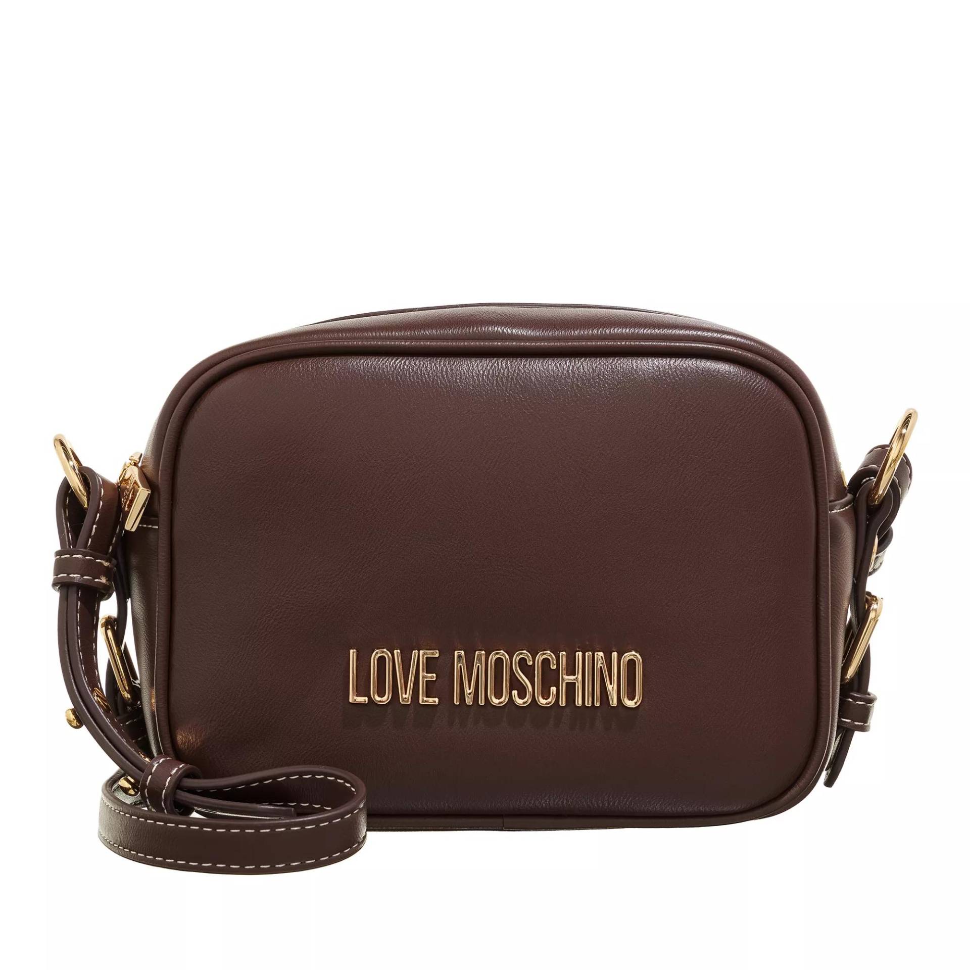 Love Moschino Umhängetasche - Belted - Gr. unisize - in Braun - für Damen von Love Moschino