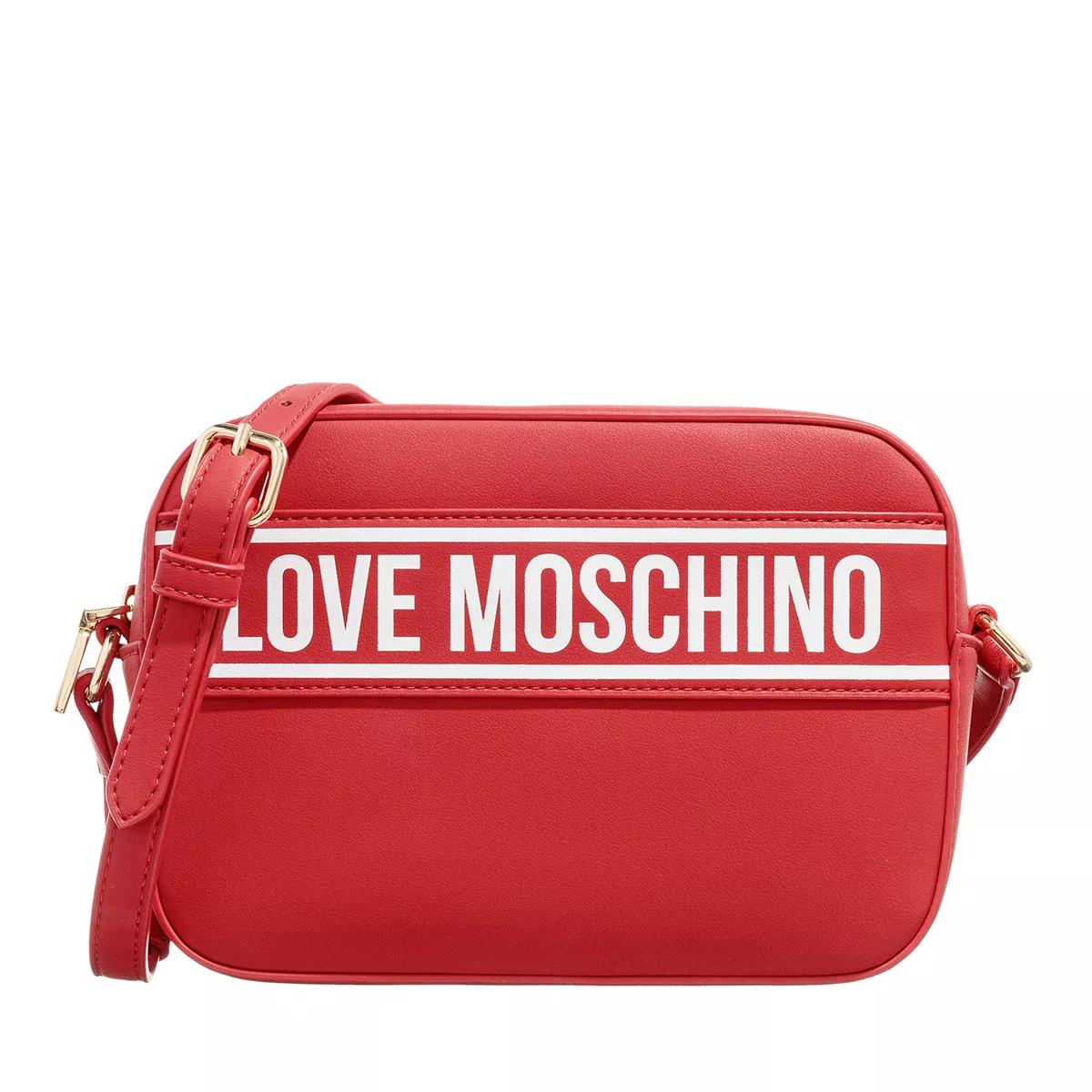 Love Moschino Umhängetasche - Billboard - Gr. unisize - in Rot - für Damen von Love Moschino