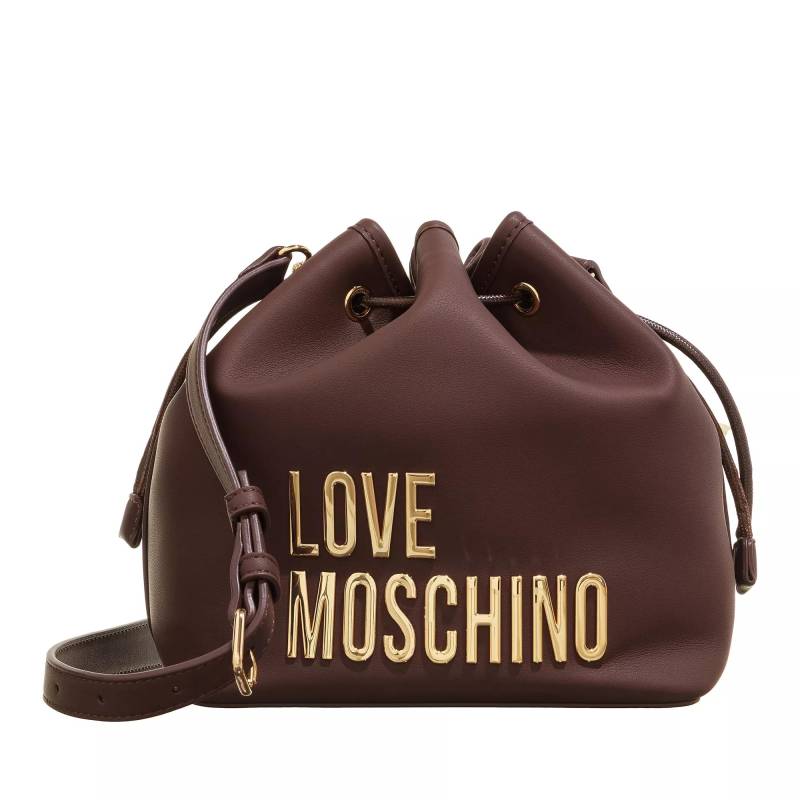 Love Moschino Umhängetasche - Bold Love - Gr. unisize - in Braun - für Damen von Love Moschino