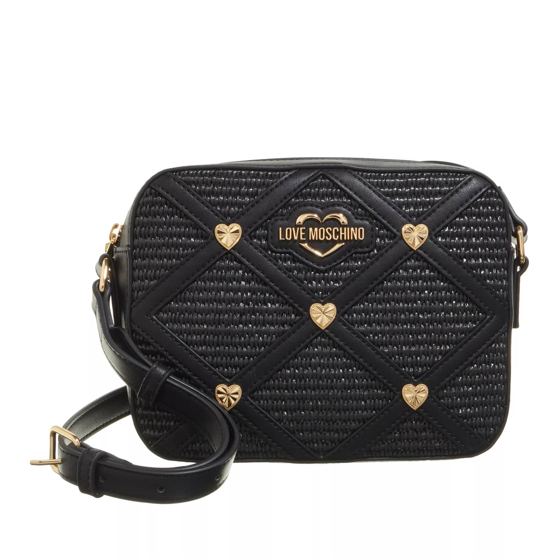 Love Moschino Umhängetasche - Camera Bag - Gr. unisize - in Schwarz - für Damen von Love Moschino