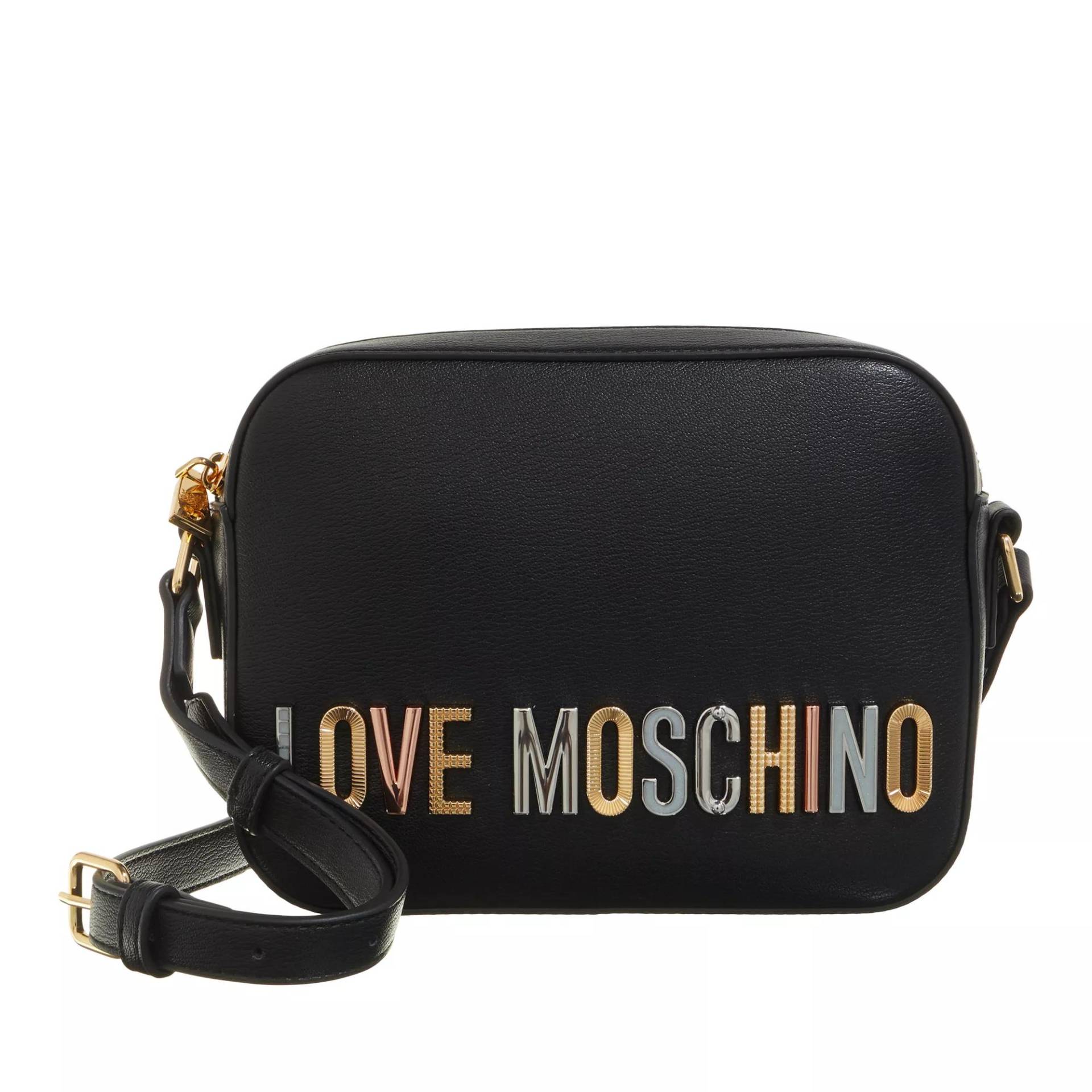 Love Moschino Umhängetasche - Camera Bag - Gr. unisize - in Schwarz - für Damen von Love Moschino