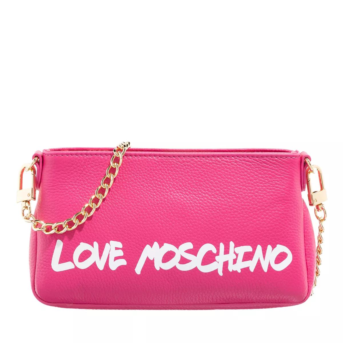 Love Moschino Umhängetasche - Graffiti - Gr. unisize - in Rosa - für Damen von Love Moschino