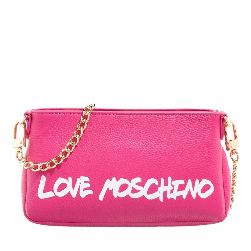 Love Moschino Umhängetasche - Graffiti - Gr. unisize - in Rosa - für Damen von Love Moschino