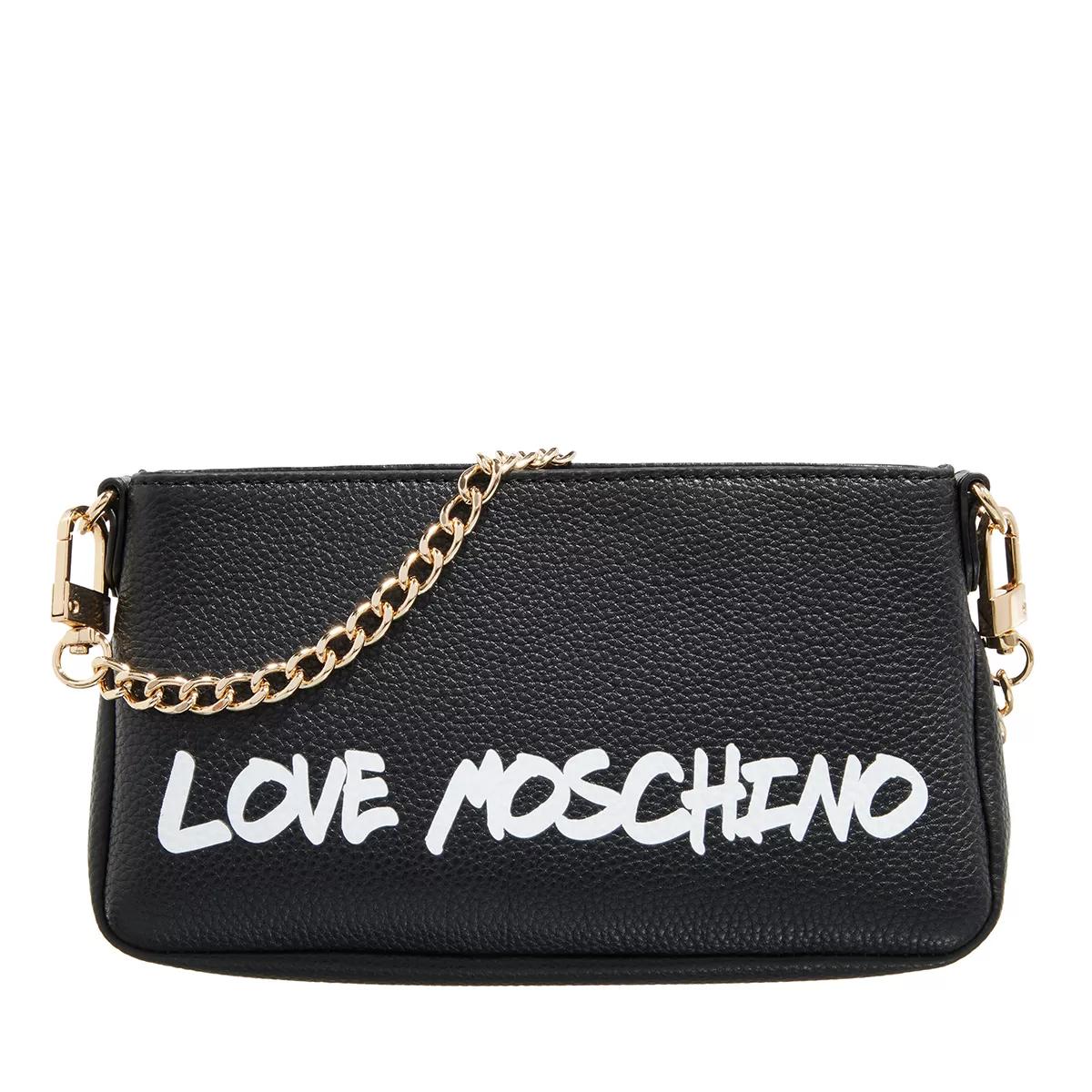 Love Moschino Umhängetasche - Graffiti - Gr. unisize - in Schwarz - für Damen von Love Moschino