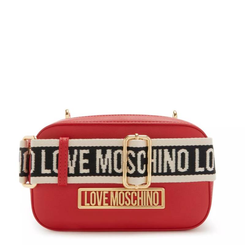 Love Moschino Umhängetasche - Love Moschino Natural Rote Umhängetasche JC4148PP1 - Gr. unisize - in Rot - für Damen von Love Moschino