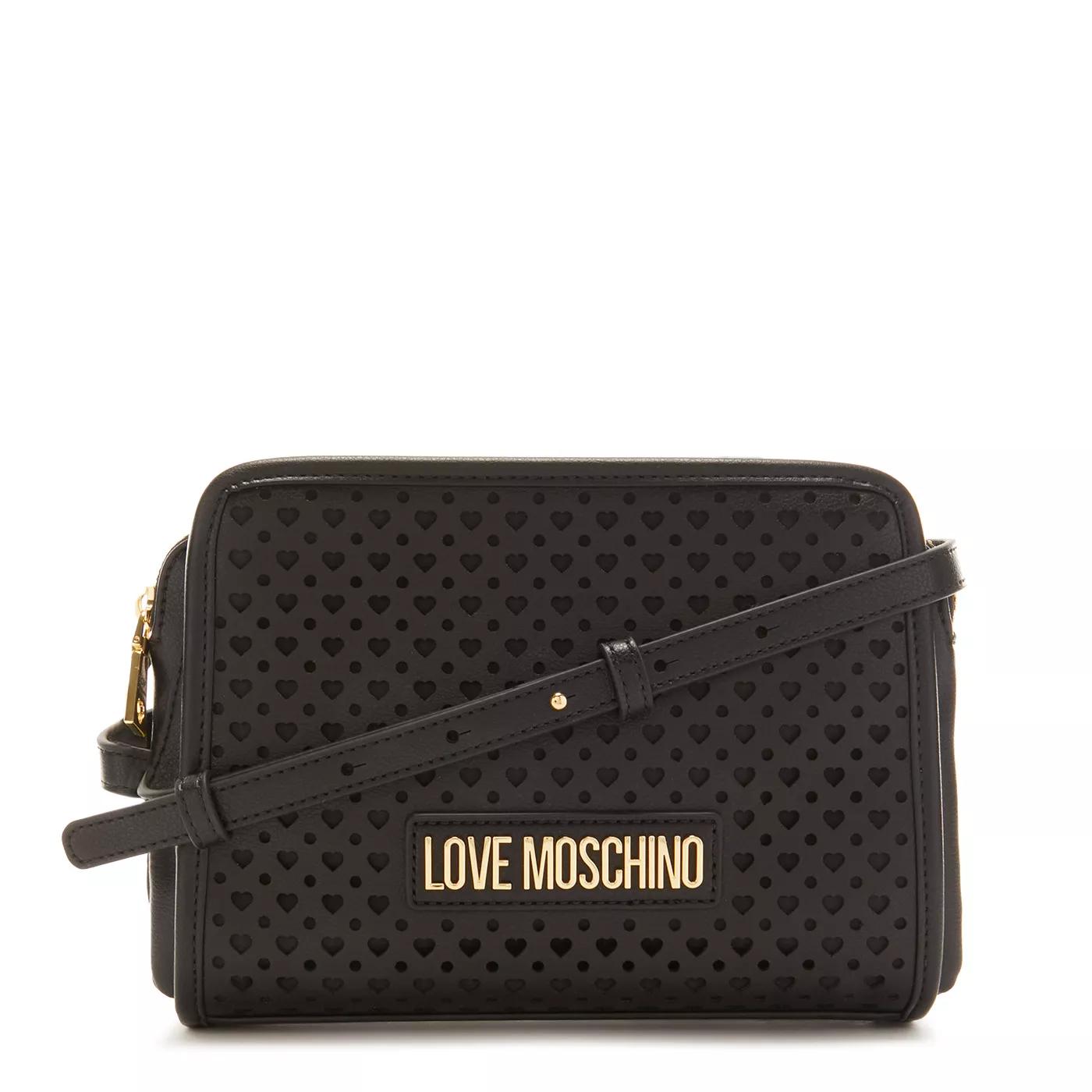 Love Moschino Umhängetasche - Love Moschino Schwarze Umhängetasche JC4231PP0GKK0 - Gr. unisize - in Schwarz - für Damen von Love Moschino