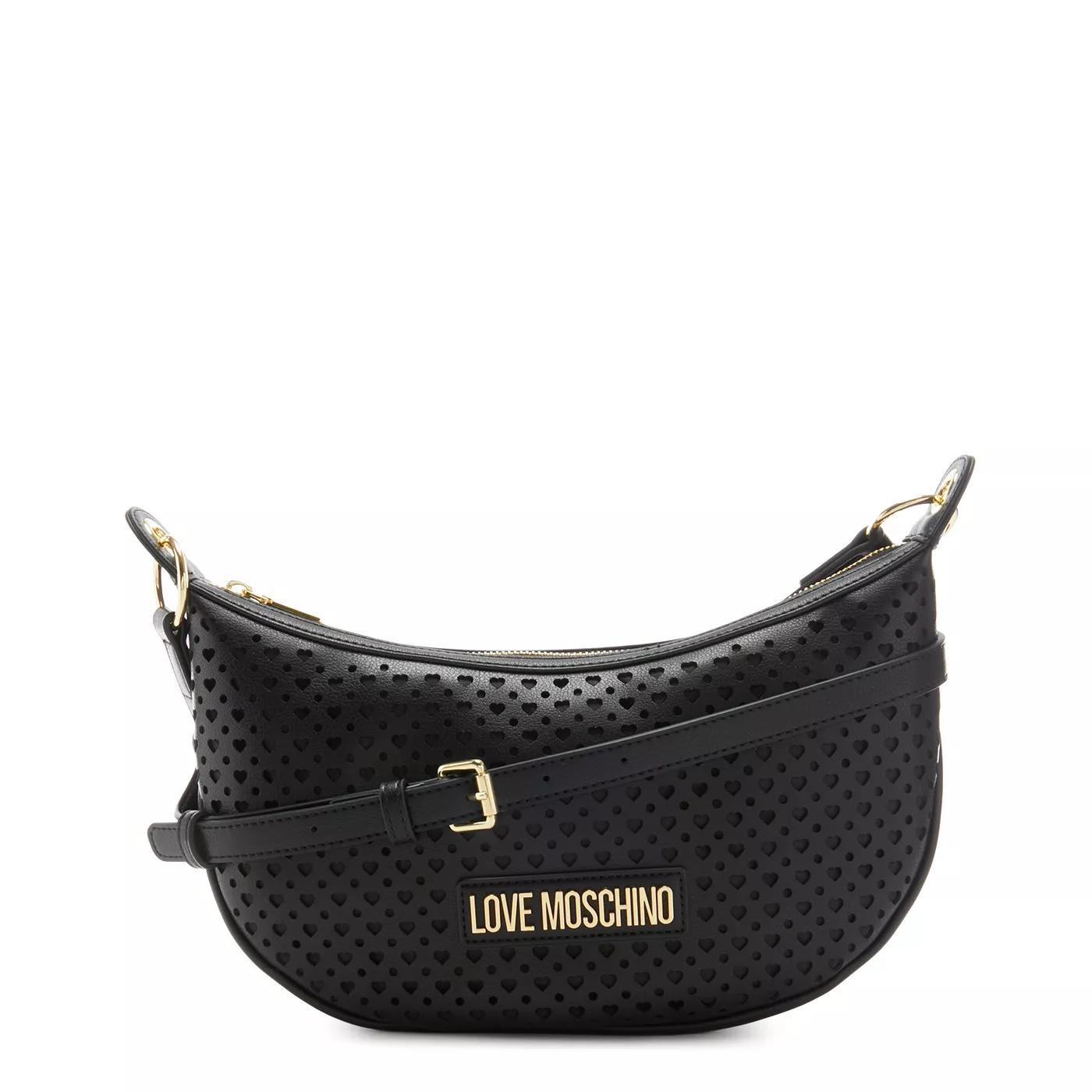 Love Moschino Umhängetasche - Love Moschino Schwarze Umhängetasche JC4233PP0GKK0 - Gr. unisize - in Schwarz - für Damen von Love Moschino